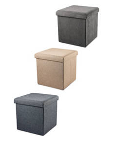 Foldable Storage Ottoman