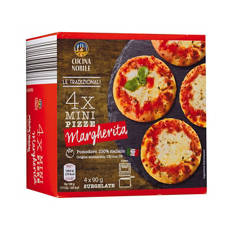 Mini pizza margherita