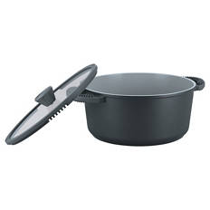 Aluguss-Topf, 28 cm, Anthrazit