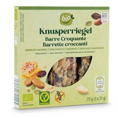 Bio-Knusperriegel, Erdnuss