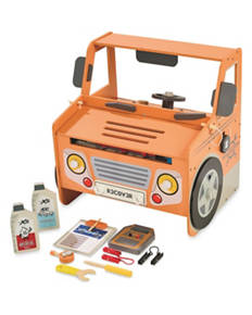 Wooden Mechanic Car