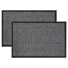 Schmutzfangmatten, Schwarz-Grau, 40 x 60 cm