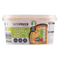 High Protein Chicken & Vegetable Soup