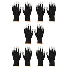 Arbeitshandschuhe Basic 5er-Set, Grau, S/7