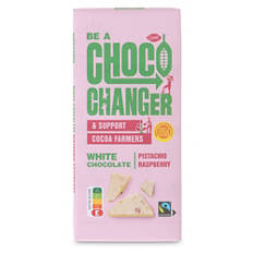 Choco Changer, chocolat blanc et pistache