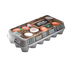 Eier aus Bodenhaltung, 18er-Packung