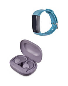 Wireless Sports Earbuds & Smart Fitness Tracker