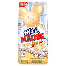 Souris en chocolat blanc