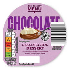 Chocolate & Cream Luxurious Dessert