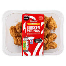 Breaded Chicken Chunks with Sweet Chilli Dip