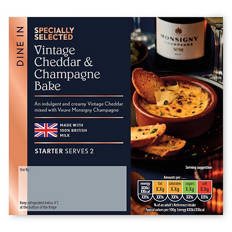 Champagne & Vintage Cheddar Bake