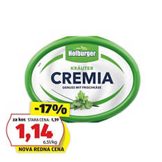 Kremni sirni namaz, zeliščni