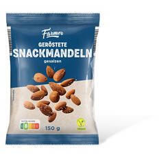 Snack-Mandeln 150 g, Geröstet & gesalzen