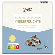 Belgische Schokoladen-Meeresfrüchte 250 g