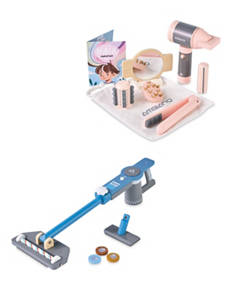 Wooden Hair Styling/Vacuum Cleaner