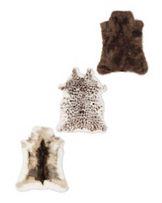 Faux Animal Rug