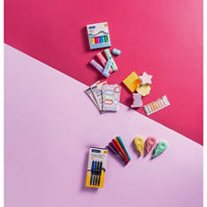 EXPERTIZ Penna a sfera, inchiostro blu, tinta unita