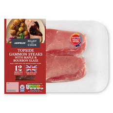 Gammon Steaks Maple & Bourbon