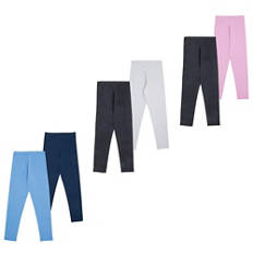 Leggings autunnali per bambini, confezione da 2