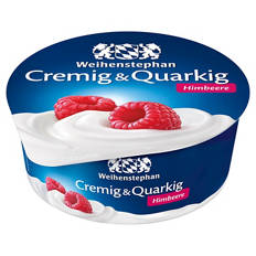 Cremig und Quarkig 150 g, Himbeere