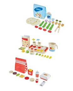 Wooden Meal Set