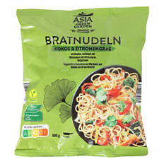 Bratnudeln, Kokos & Zitronengras