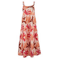 Damen Boho-Kleid, Blasslila, S 36/38