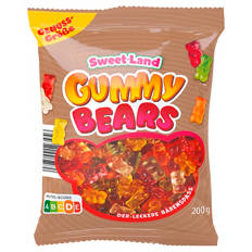 Gummibären 200 g, Bären