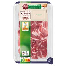 Schweine-Koteletts 700 g, Rücken