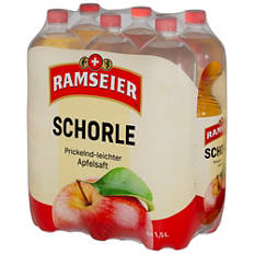 Jus de pomme gazeux