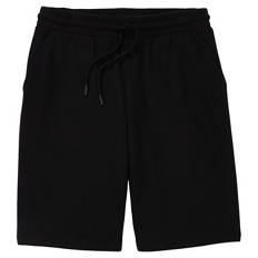 Herren Sweatshorts, Schwarz, M
