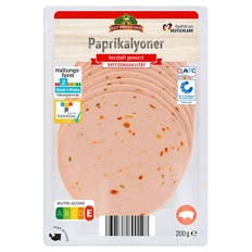 Frischwurst-Sortiment 200 g, Paprikalyoner