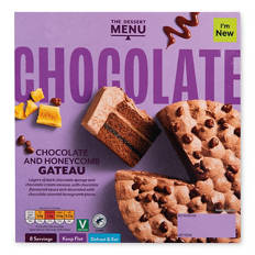 Chocolate & Honeycomb Gateau