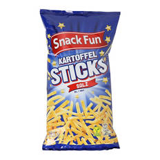 Kartoffelsticks, Salz