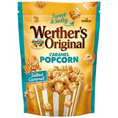 Popcorn, caramel salé