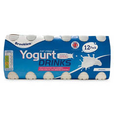 Fat Free Original Yogurt Drinks 12 Pack