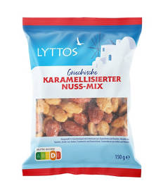 Karamellisierte Nüsse 150 g, Nussmix
