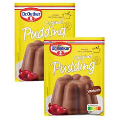 Puddingpulver 89 g, Schokolade 2er