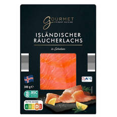 Isländischer Räucherlachs 300 g