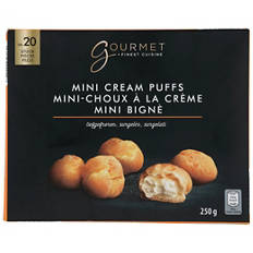 Mini eclair e cream puff