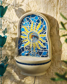 Solar Mosaic Water Feature