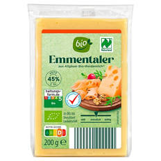 Bio-Käsestücke 200 g, Emmentaler