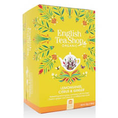 Bio teaválogatás, Lemongrass, citrus & ginger, 20 filter