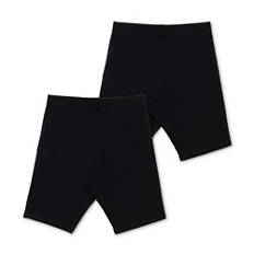 Leggings da donna, confezione doppia, nero, S 36/38