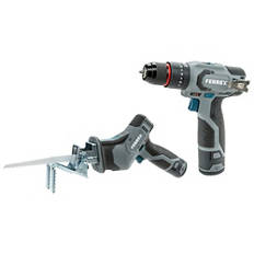 Perceuse à percussion ou scie sabre de 12 V