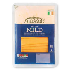 Irish Mild Red Cheddar Slices 10 Pack