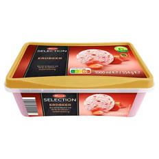 Eisschale 1 l, Erdbeere