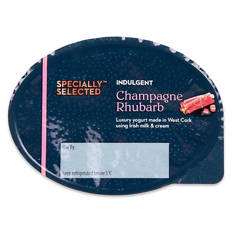 Indulgent Champagne Rhubarb