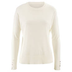 Damen Pullover, Creme, S 36/38