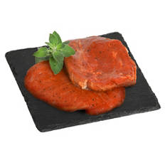 Bistecca di scamone di maiale speziata